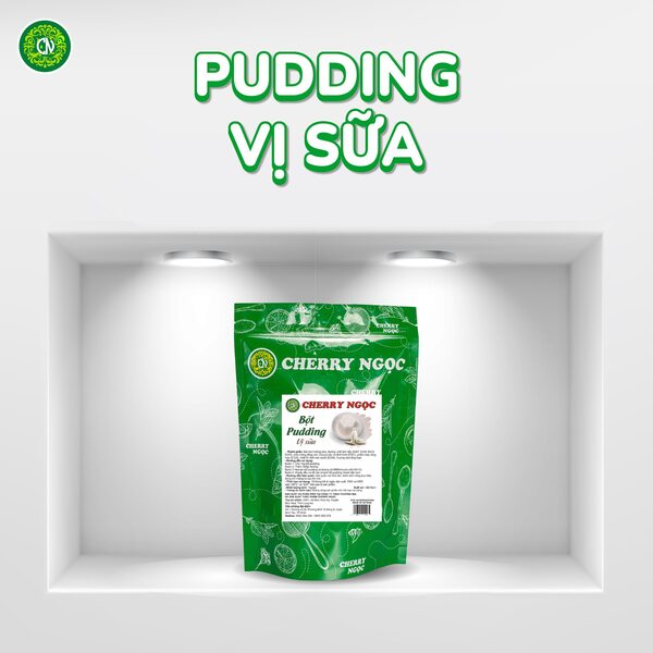 Bột pudding Cherry Ngọc vị sữa