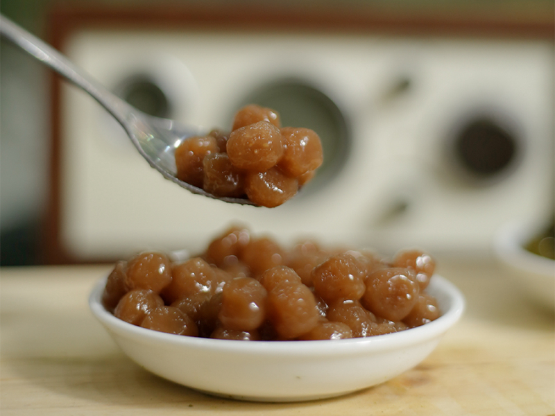 Bí quyết nấu trân châu gạo rang