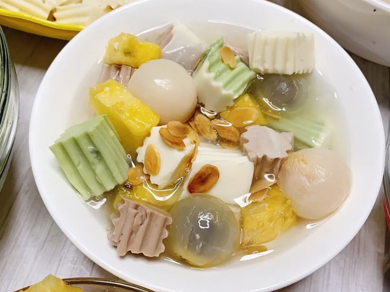 chè khúc bạch thanh mát