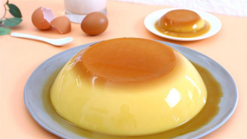 Pudding trứng béo ngậy
