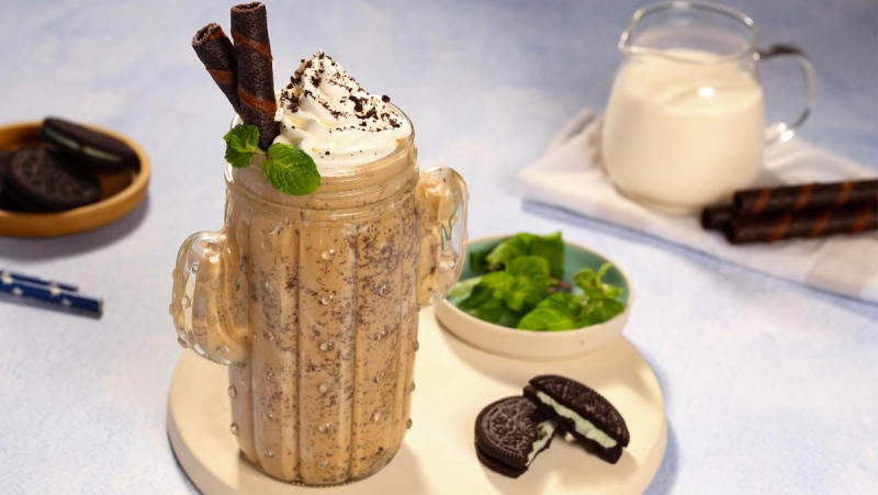 Trà sữa oreo cake cream