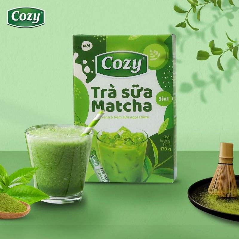 Trà sữa Matcha Cozy