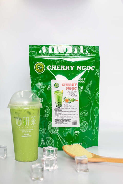 Trà sữa pha sẵn vị matcha