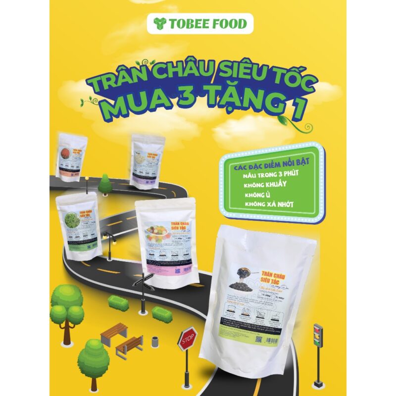 Tobee Food là một địa chỉ cung cấp trân châu 3q uy tín tại TP Hồ Chí Minh