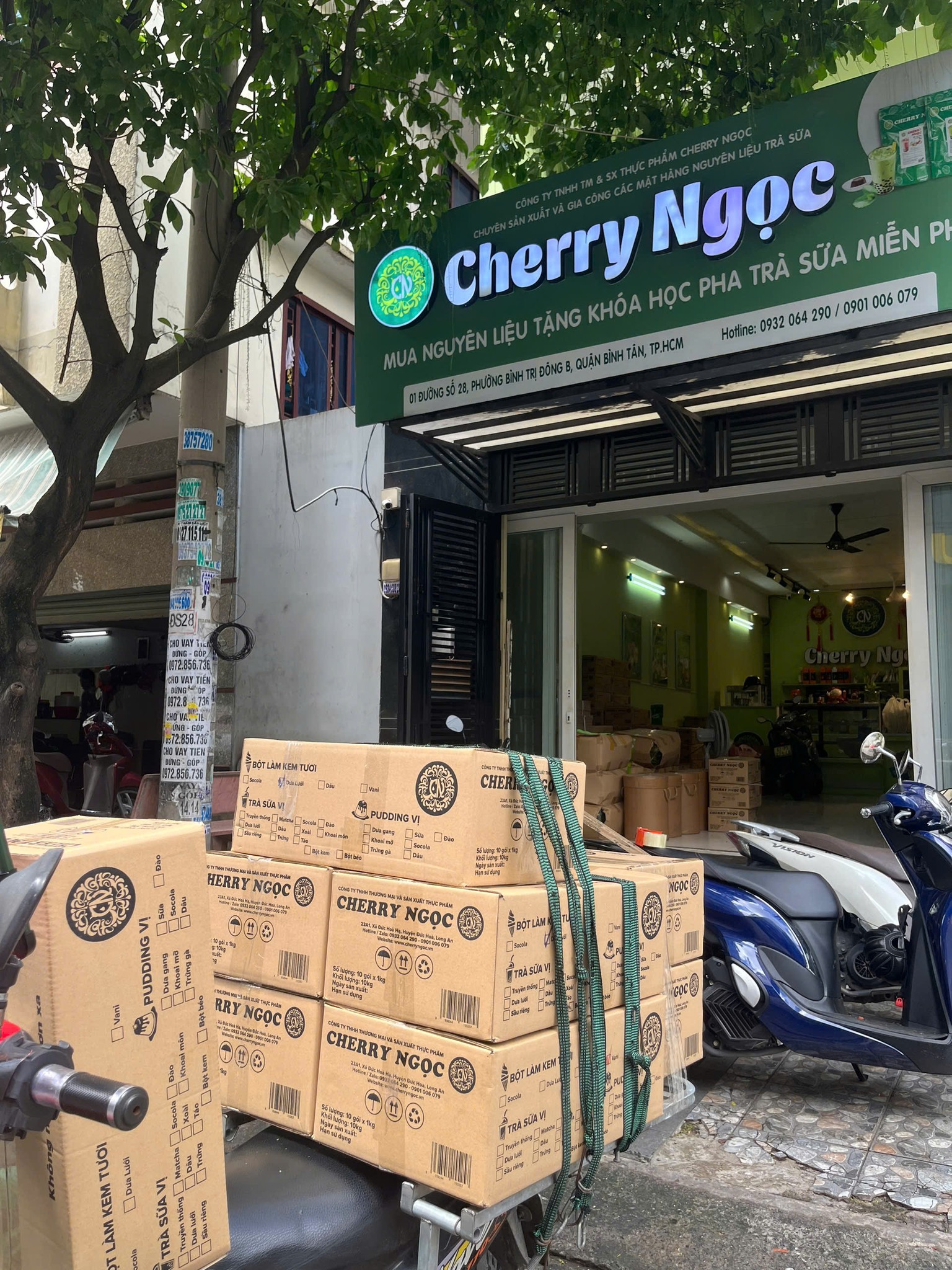 Cherry Ngọc là địa chỉ cung cấp nguyên liệu trà sữa hàng đầu