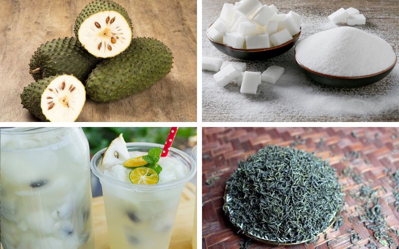 Trà mãng cầu có hương vị thơm ngon đặc trưng và cách pha chế lại khá đơn giản