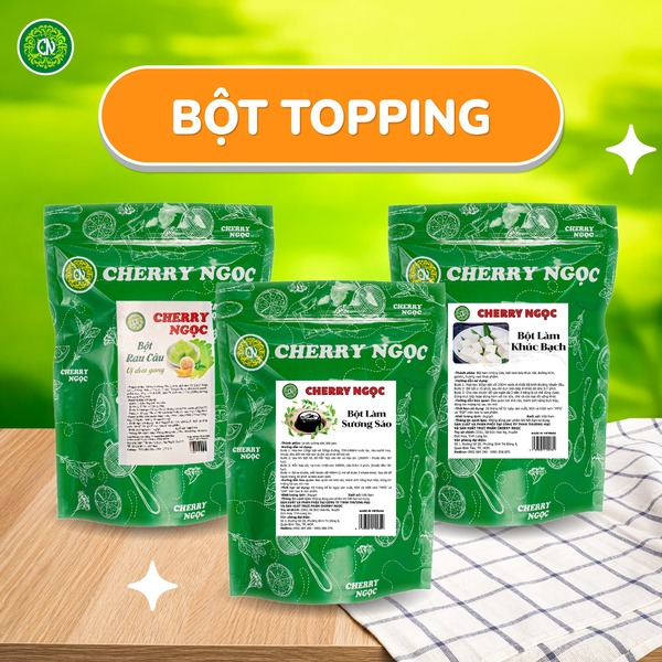 Cherry Ngọc là đơn vị cung cấp nguyên liệu trà sữa hàng đầu