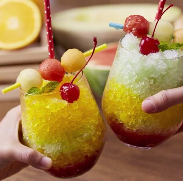 Giải nhiệt mùa hè với đá bào siro siêu dễ làm