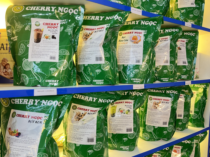 Bột trà sữa là một loại nguyên liệu phổ biến trong ngành pha chế trà sữa